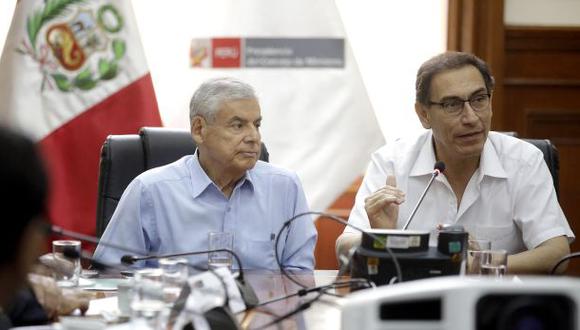 Vizcarra y Villanueva tienen dos tareas urgentes inmediatas: marcar un horizonte de gobierno muy claro e imprimir un orden institucional moderno. (Foto: PCM)