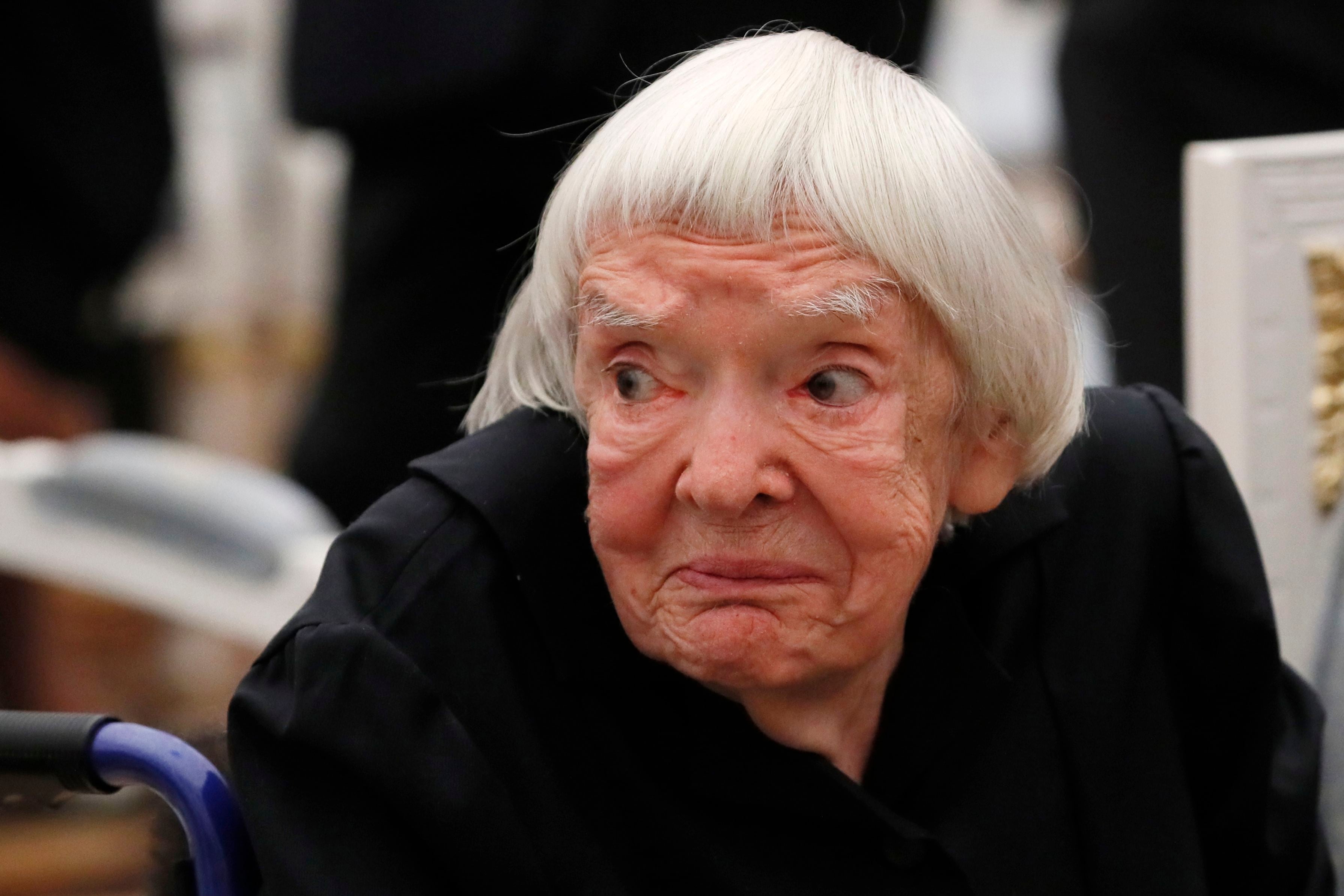 Legendary Russian human rights defender and former director of the Helsinki Moscow Group, Lyudmila Alexeyeva, died in 2018 at the age of 91.  She was one of the few activists who was attended by Vladimir Putin himself.  (Yuri Kochetkov/Pool Photo via AP, File)