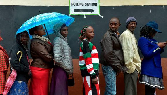 Kenia vuelve a las urnas el próximo 9 de agosto, pero tres venezolanos han desatado una batalla en el país entre la comisión electoral independiente y las autoridades kenianas. (GETTY IMAGES).