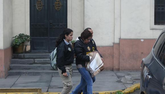 La exfuncionaria Verónica Rojas Aguirre  se acogió al proceso de terminación anticipada, asesorada por su defensa técnica. (Foto: GEC)