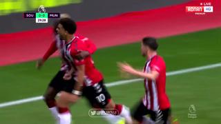 Manchester United vs. Southampton: el golazo de Che Adams para el 1-0 de ‘The Saints’ | VIDEO
