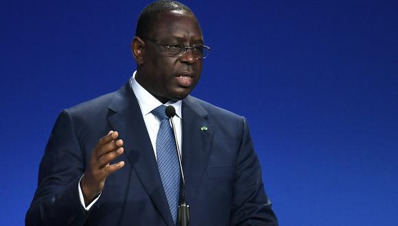 Imagen referencial |El presidente de Senegal, Macky Sall, habla durante una reunión ministerial en la Organización para la Cooperación y el Desarrollo Económicos (OCDE) en la sede de la OCDE en París el 9 de junio de 2022. (Foto: STEPHANE DE SAKUTIN / AFP)