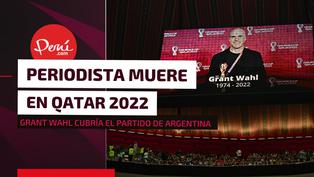 Luto en Qatar 2022: muere periodista en pleno partido de Argentina contra Países Bajos