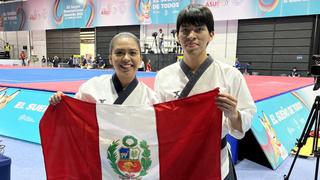 Krishna Cortez y Luis Sacha ganaron oro en taekwondo poomsae: quinta medalla para peruana en Asunción 2022