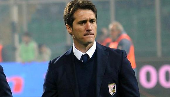 Barros Schelotto dejó de ser técnico del Palermo tras un mes