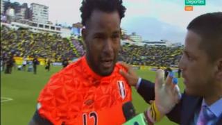 Perú vs. Ecuador: Carlos Cáceda rompió en llanto tras triunfo en Quito