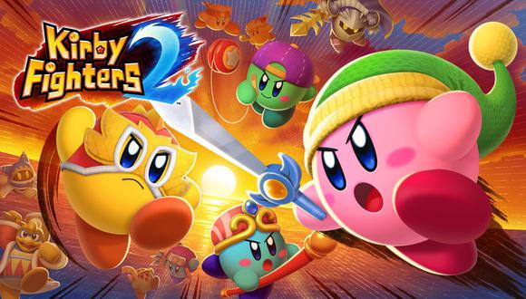 Kirby Fighters 2 es un videojuego de lucha protagonizado por Kirby y está disponible de manera exclusiva para Nintendo Switch. (Difusión)