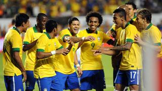 Brasil aplastó 5-0 a Honduras en amistoso con miras al Mundial 2014
