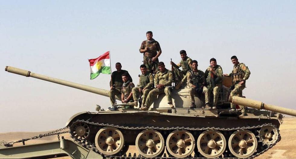 Peshmergas inician ofensiva en Mosul. (Foto: EFE)