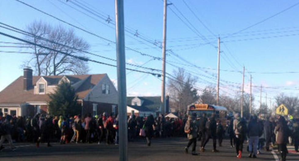 Nueve escuelas fueron evacuadas por amenazas de tiroteos en EE.UU. (Foto: UNF News)