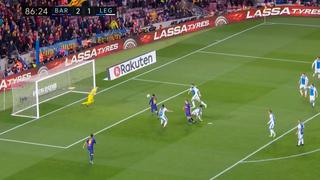 Lionel Messi y el gol con el que alcanzó los 40 hat-tricks en la Liga española