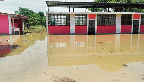 Retrasan inicio de clases en colegios afectados por lluvias