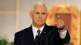 Mike Pence:"No permitiremos que Venezuela se desmorone"