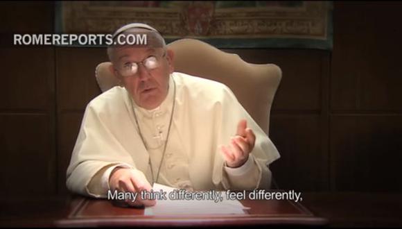 Papa Francisco apela a favor del respeto de religiones [VIDEO]