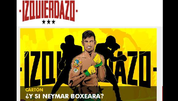 ¿Neymar se convierte en boxeador? Así lo imaginan en México