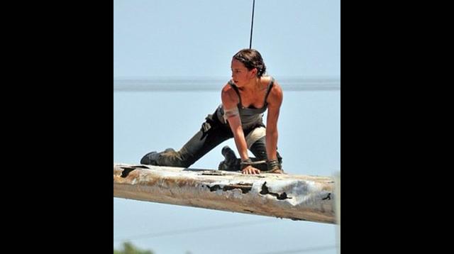 Alicia Vikander es retratada como Lara Croft por primera vez - 4