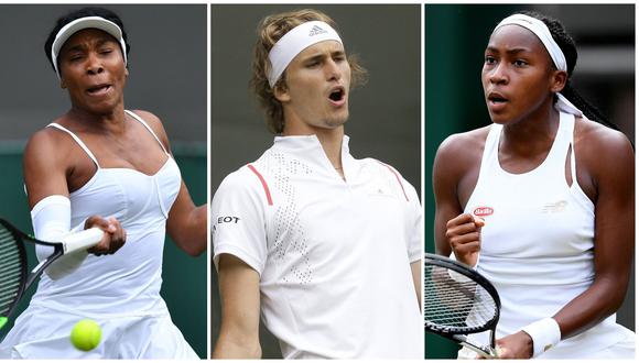 Wimbledon 2019: revés de Zverev, Venus Williams y el brillo quinceañero de Gauff en el primer día en Londres. (Foto: AFP)