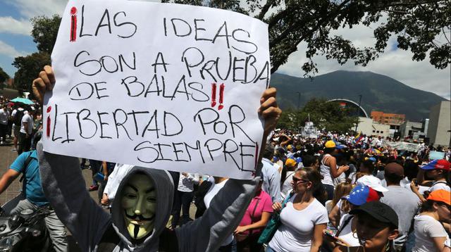 Venezuela: Estas son las imágenes de las manifestaciones - 1