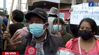 Padre de joven que resultó con herida grave en el ojo tras protestas en Huancayo: “Quiero conversar con el presidente”