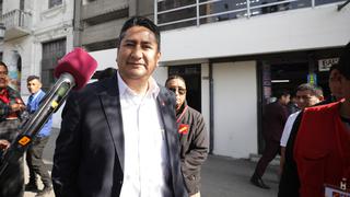 Vladimir Cerrón anuncia que apelará sentencia a cuatro años de prisión efectiva en Junín