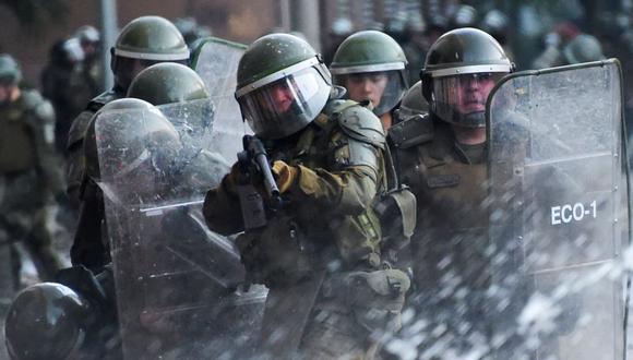Policía de Chile suspende uso de perdigones como herramienta antidisturbios en las protestas. (Foto: AFP)