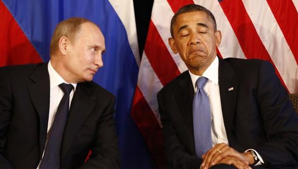 Vladimir Putin felicita a Barack Obama por el Año Nuevo