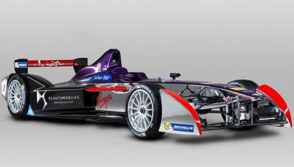 Fórmula E: DS Virgin Racing presentó su monoplaza en Frankfurt