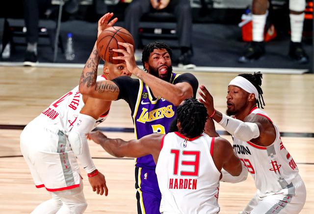 Lakers - Rockets: NBA. (Foto: AFP)