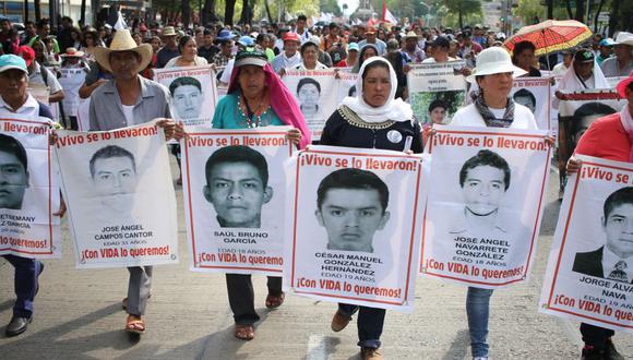Caso Ayotzinapa: se cumplen 4 años de la desaparición de los 43 estudiantes (Foto: EFE)