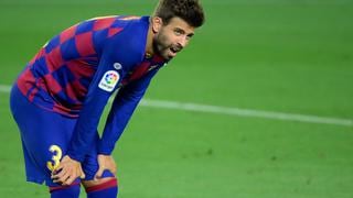 Barcelona confirmó baja de Piqué: “Tiene un esguince en la rodilla”, anunció el club