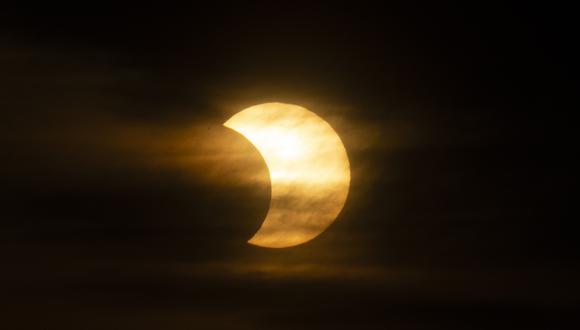 ¿A qué hora se verá el Eclipse Solar de abril en México, Estados Unidos y Canadá? | En esta nota te contamos cuáles son los horarios de este popular fenómeno astronómico muy comentado durante las últimas semanas. (Foto: Kena Betancur / AFP)