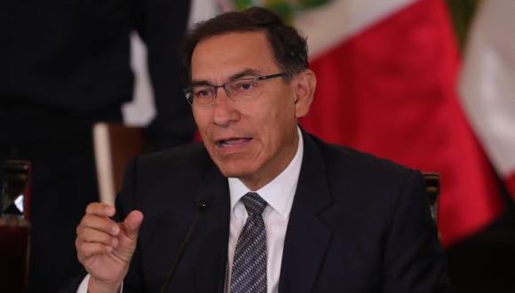 "Vamos a respetar la Constitución y las leyes, tanto las locales como las internacionales, y en ese sentido, no puede ser una excepción lo que determine la Corte IDH", indicó Martín Vizcarra. (Foto: EFE)