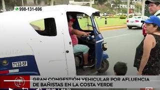 Costa Verde: Mototaxis y combis dieron servicio informal en la playa | VIDEO