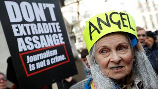 Centenares de manifestantes piden al Reino Unido que no extradite a Julian Assange a Estados Unidos | FOTOS
