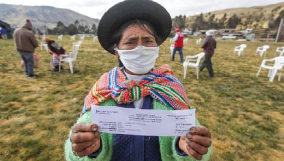 Midis precisó que para el pago a los hogares beneficiarios de zonas rurales alejadas y dispersas se usarán los llamados ‘carritos pagadores’. (Foto: Andina-Referencial)