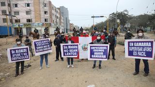 Coronavirus en Perú: comerciantes realizaron plantón pidiendo que Gamarra se reabra con aforo controlado | FOTOS