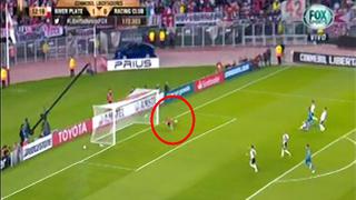 River Plate vs. Racing: la gran atajada de Armani que evitó el 1-1 [VIDEO]