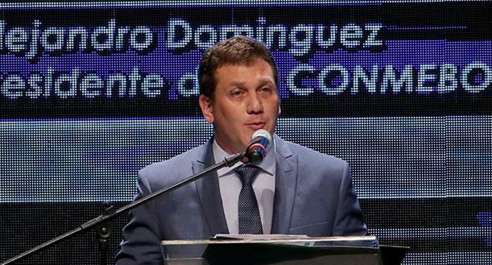 Alejandro Domínguez tomó la presidencia de la FIFA este martes 26 de enero. (Foto: EFE)