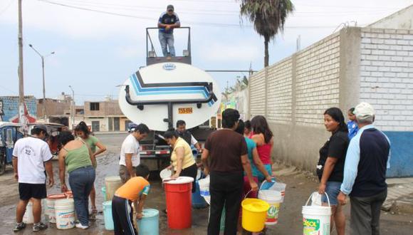 Trujillo: distritos corren el riesgo de quedarse sin agua