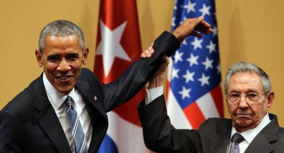 Barack Obama y Raúl Castro unieron sus naciones hace un año. (Foto: EFE)