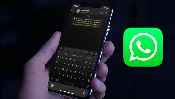 Así puedes cambiar el color del teclado de WhatsApp a negro. ¿Cómo? Realiza estos pasos. (Foto: Mockup)