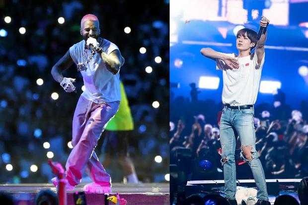 Maluma and the member of BTS Jungkook are some of the artists who are getting involved with the Qatar 2022 World Cup. (Photo: AFP)