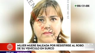 Surco: delincuentes asesinan a mujer para robarle su camioneta