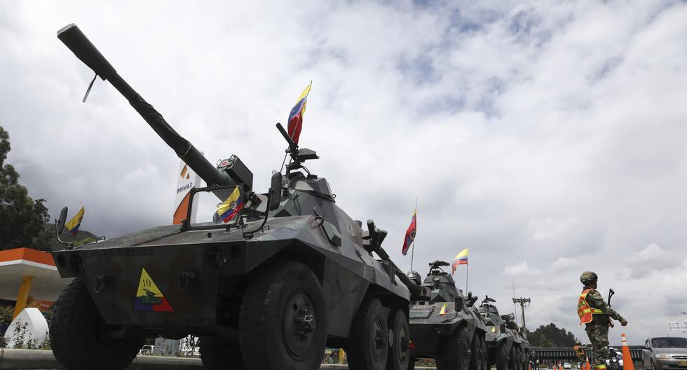 Who is behind the militarization of the streets in Colombia?