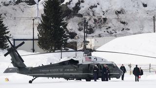 Trump llega a Davos para vender EE.UU. a la élite mundial