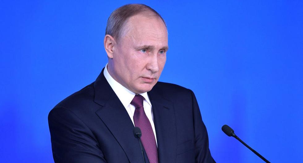 Vladimir Putin, el presidente de Rusia, presentó su armamento nuclear 'invencible'. (Foto: EFE)