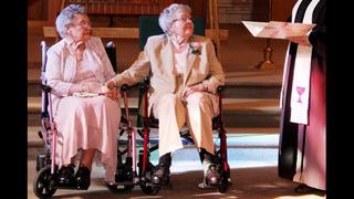 EE.UU.: Lesbianas de 90 años se casan tras estar 72 años juntas