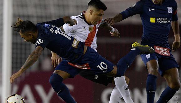 River Plate vence 1-0 a Alianza Lima con gol de Matías Suárez. El partido corresponde a la cuarta fecha de la Copa Libertadores.