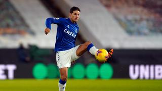 James Rodríguez: dos asistencias para los goles de Yerry Mina y Richarlison en Everton | VIDEOS