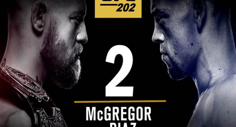 Conor McGregor vs Nate Diaz protagonizan la cartelera principal de UFC 202 | Foto: UFC